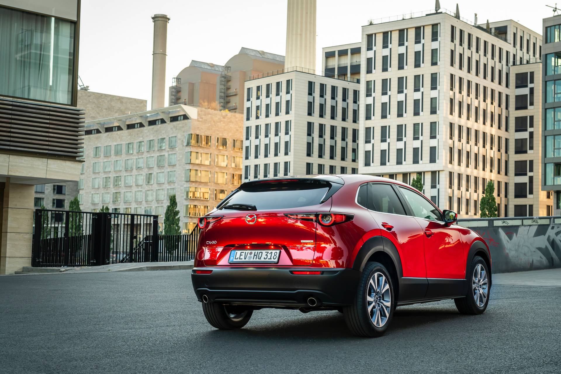 Posteriore nuova Mazda CX 30 2019