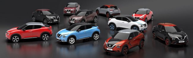 Nuove Nissan Juke 2020 COLORI