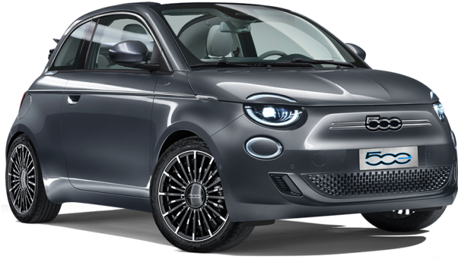 Nuova Fiat 500 elettrica Mineral Grey