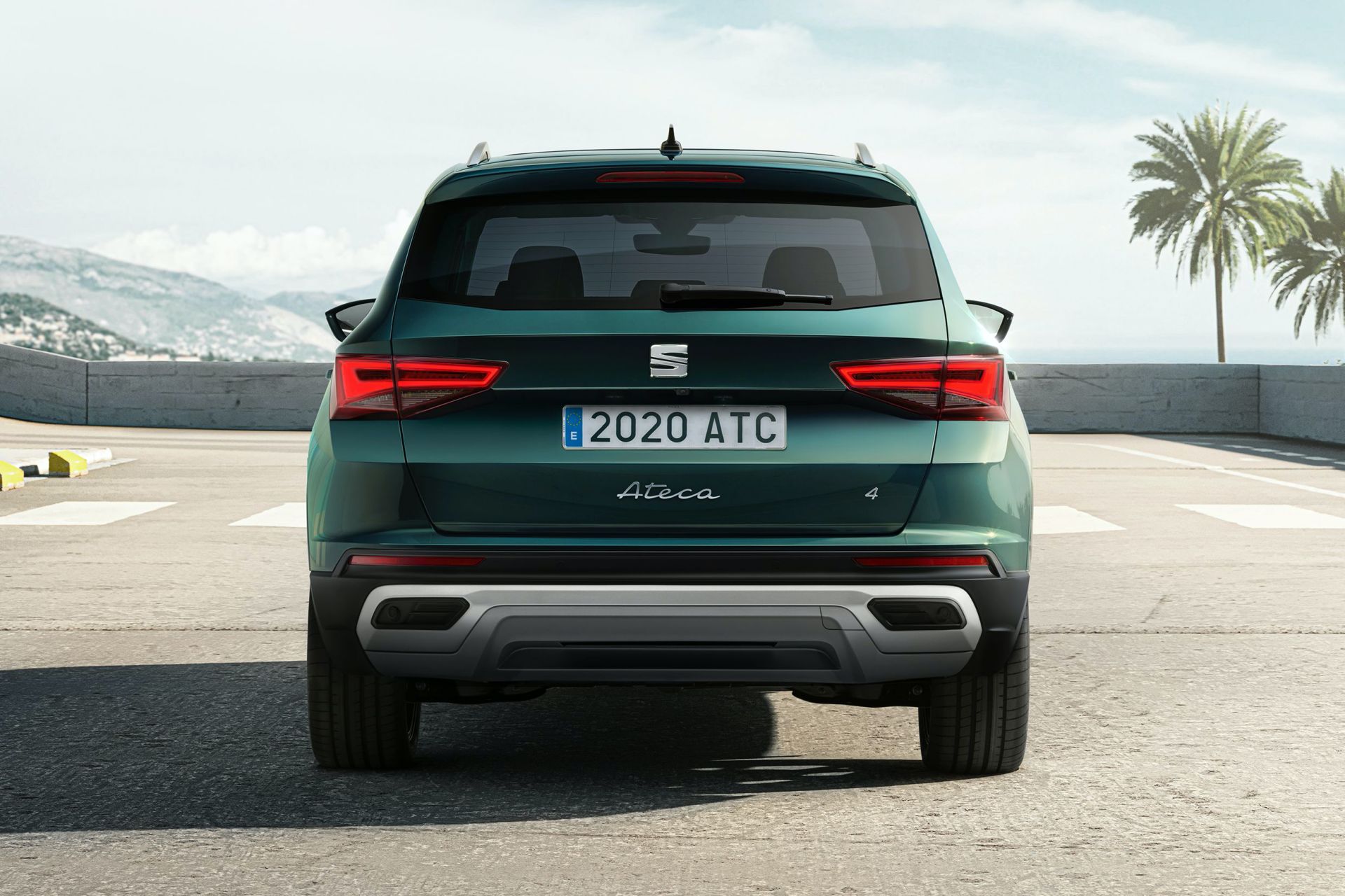 Immagine posteriore nuova Seat Ateca 2020