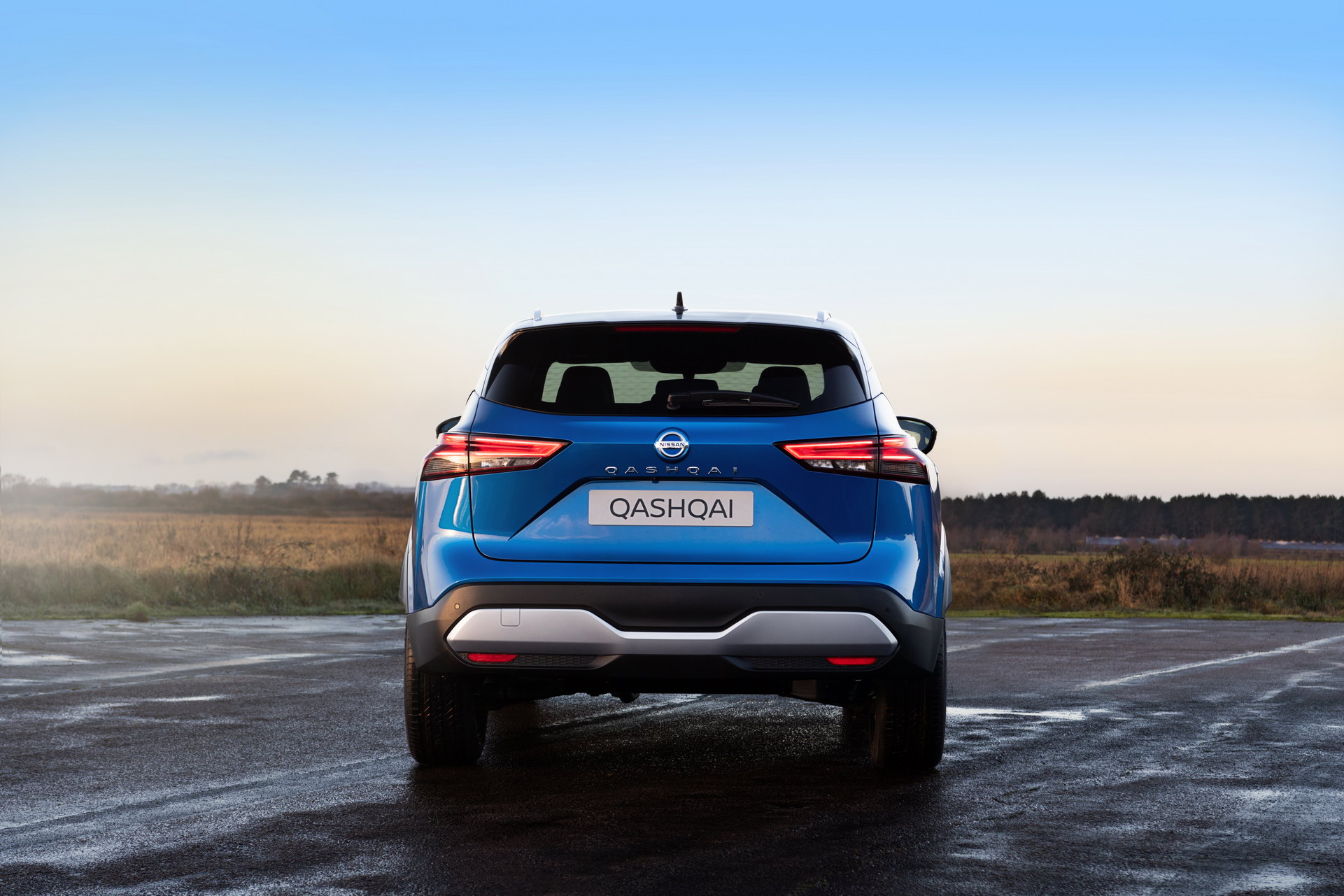 Immagine posteriore nuovo Nissan Qashqai 2021