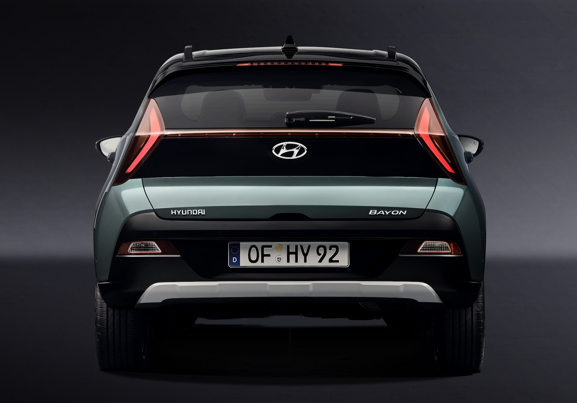 Posteriore nuovo suv Hyundai Bayon 2021