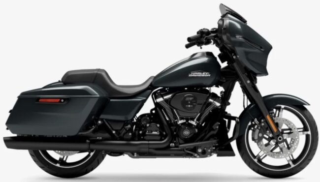 Nuova Harley Davidson Street Glide 2025 Iron Horse Metallic con black trim