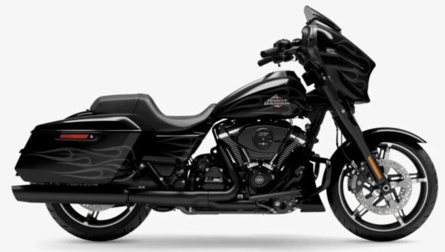 Nuova Harley Davidson Street Glide 2025 Midnight Firestorm