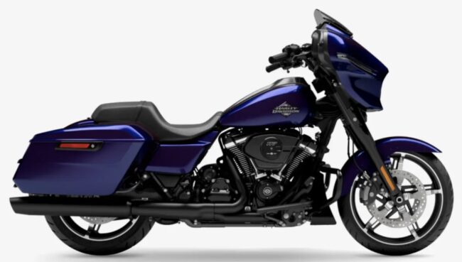 Nuova Harley Davidson Street Glide 2025 Mystic Shift con black trim