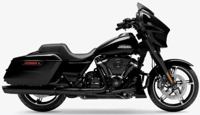 Nuova Harley Davidson Street Glide 2025 Vivid Black con black trim